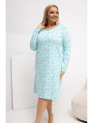 Nadmerné veľkosti Nočná košeľa model 223302 Forever Pink
