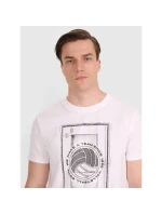 Pánske volejbalové tričko s potlačou 4F 4FRAW25TTSHM3236-10S pánske