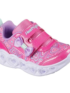 Detská každodenná obuv Skechers HEART LIGHTS BOOGIE LAND 303258N HPMT