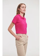 Russell Athletic 566F Dámske elastické piqué polo tričko 10.566F classic red Russell Athletic 566F Dámske elastické piqué polo tričko 10.566F classic red