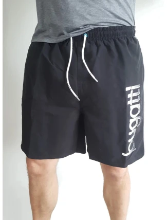 Pánske plavky 428969 7110 black - Bugatti Pánske plavky 428969 7110 black - Bugatti