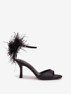 Sandále na podpätku model 222268 Step in style