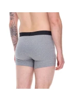 Pánske 3-pakové šedé bavlnené boxerky Levi's