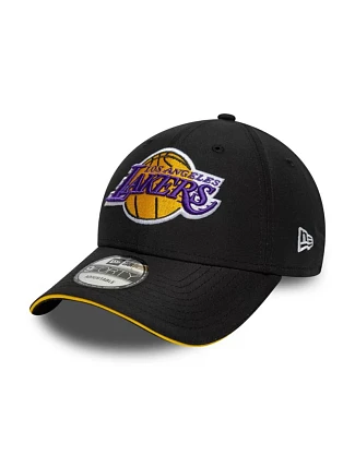 New Era 9FORTY NBA Los Angeles Lakers Microfiber Black Baseball Cap - 60771855 New Era 9FORTY NBA Los Angeles Lakers Microfiber Black Baseball Cap - 60771855