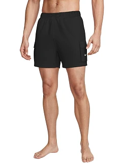 Plavky Nike Voyage Solid Essenti, čierne, NESSG454 001