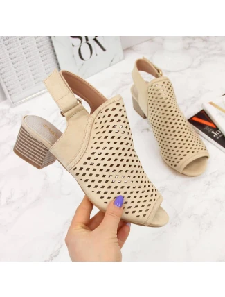 Dámske sandále na mieru béžové Sabatina