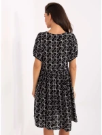 Šaty D73771M30466A čierne