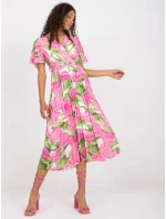 Šaty DHJ SK 11331 2.32 ružová