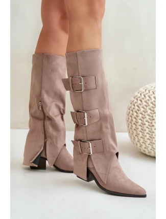 Topánky na podpätku model 203505 Krok vo veľkom štýle