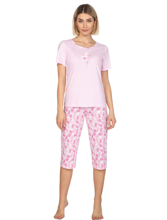 Dámske pyžamo Regina 661 M-XL w/r L24