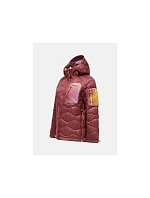 Dámska péřová bunda PEAK PERFORMANCE, model Helium Aop Utility Down Hood, farba: viacfarebná Dámska péřová bunda PEAK PERFORMANCE, model Helium Aop Utility Down Hood, farba: viacfarebná