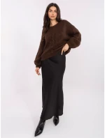 Jumper MI SW 1610.18 tmavohnedý