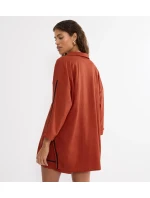 Letná košeľa v štýle „boyfriend“ 01 – Haute Orange – TRIUMPH Haute Orange – TRIUMPH