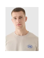 Pánske tričko oversize s 4F 4FRSS24TTSHM2535-83S