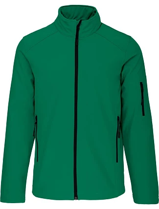 Kariban K 401 Pánska 3-vrstvová softshellová bunda 20.K401 kelly green Kariban K 401 Pánska 3-vrstvová softshellová bunda 20.K401 kelly green