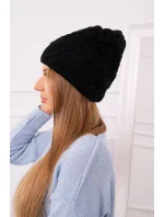 Dámska čiapka Dagmara K332 čierna