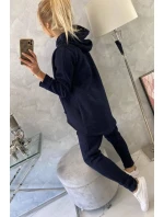 Súprava vrecovitých nohavíc tmavo modrá Súprava vrecovitých nohavíc tmavo modrá