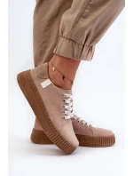 Dámske tenisky MEMORY FOAM SYSTEM BIG STAR Dark beige