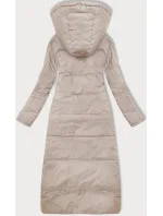 Obojstranná zimná bunda s medvedíkom J Style light beige (16M9167-280)
