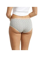 Dámske bavlnené nohavičky 3 ks DIM LES POCKETS COTTON BOXER 3x - DIM - biele