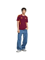 Pánske tričko adidas AS Roma 25/26 Home burgundy JP4184 pánske