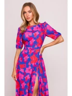 M858 Maxi šaty s odhaleným chrbtom - model 2