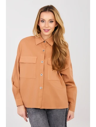 Košeľa s dlhým rukávom model 224201 Taliansko Moda