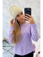 Dámska čiapka Kalina K362 light beige
