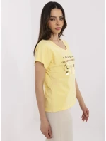 Tričko CLM TS 1729.86 žlté Tričko CLM TS 1729.86 žlté