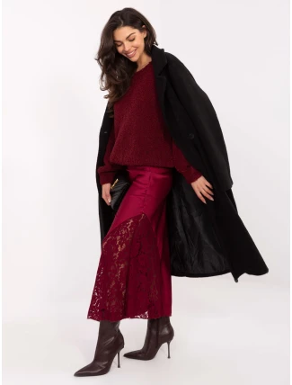 Sukňa MI SD G9140.34 bordová