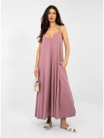 RV SK šaty A1088.29 tmavoružové