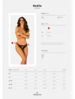 Sexy nohavičky otvorené Sedila panties - Obsessive