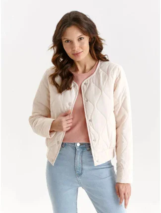 Dámska bunda model 175831 béžová - Top Secret