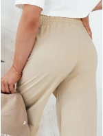 Dámske nohavice KLINTAL beige FashionStreet UY2097