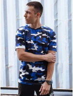 Pánske modré moro tričko FashionStreet RX5596