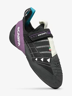 Lezecké topánky Scarpa Instinct VSR LV – čierna/fialová/mliečna