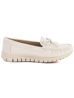 Dámske krémové poltopánky Sergio Leone MK093 Dámske krémové poltopánky Sergio Leone MK093