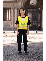 Korntex FUN Detská bezpečnostná vesta 76.FUNY hi vis yellow/elephant Korntex FUN Detská bezpečnostná vesta 76.FUNY hi vis yellow/elephant