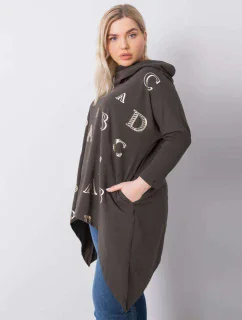 Blúzka RV BZ 6458.46P tmavá khaki