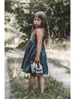 Detské sandále na korkovej platforme, zapínanie na suchý zips, sivé Rorria Detské sandále na korkovej platforme, zapínanie na suchý zips, sivé Rorria