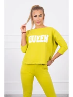 Sada s potlačou kivi Queen