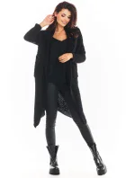 Dámsky sveter A391 čierny - Awama
