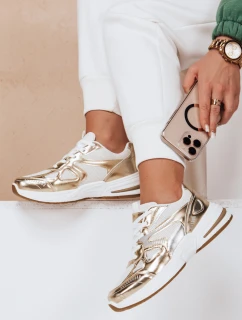 Dámske tenisky s plochou podrážkou ROYALFIT gold FashionStreet ZY0618