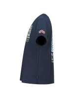 Geographic Norway Jakado DB 254 M SY10074H/GN-Navy Tričko Geographic Norway Jakado DB 254 M SY10074H/GN-Navy Tričko