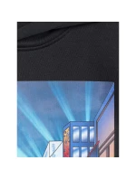 Chlapčenská mikina bez prúžkov s kapucňou 4F 4FJRAW25TSWSM2345-20S