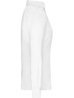 Daiber JN 1371 Popelínová blúzka slim fit s dlhým rukávom 02.1371 biela