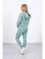 Tlačená sada tmavo mätová Tlačená sada tmavo mätová