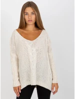 Dámsky sveter TW SW BI M903 ecru