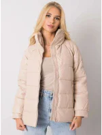 Dámska prešívaná zimná bunda z eko-kože D-3230 - FPrice Dámska prešívaná zimná bunda z eko-kože D-3230 - FPrice