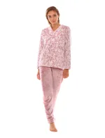 Dámske pyžamo Flora 6456 mauve mIst - Vestis Dámske pyžamo Flora 6456 mauve mIst - Vestis